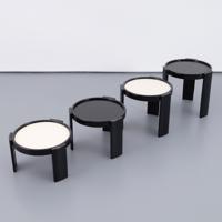 Gianfranco Frattini Nesting Tables, Set of Four - Sold for $1,536 on 10-10-2026 (Lot 20).jpg